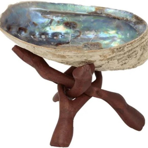 Large 6" Wooden Cobra Tripod Stand - Picture 3 of 3